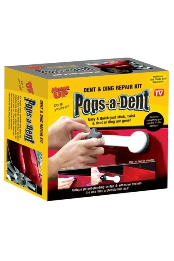 Sina Araç Kaporta Düzeltme Seti Oto Araba Göçük Çektirme Düzeltme Düzeltici Tamir Kiti Aparat - Resim 4