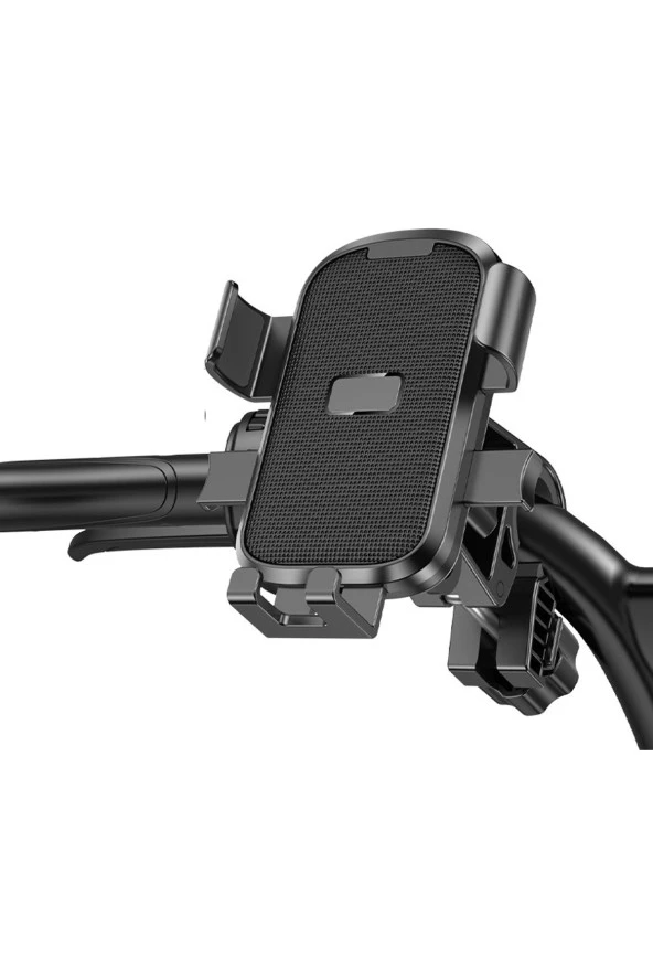 SUPORTE Gidon Bağlantılı Otomatik Kilitli Motorsiklet Telefon Tutucu 4.7-7.2 inç Arası Telefonlara Uyumlu - 2