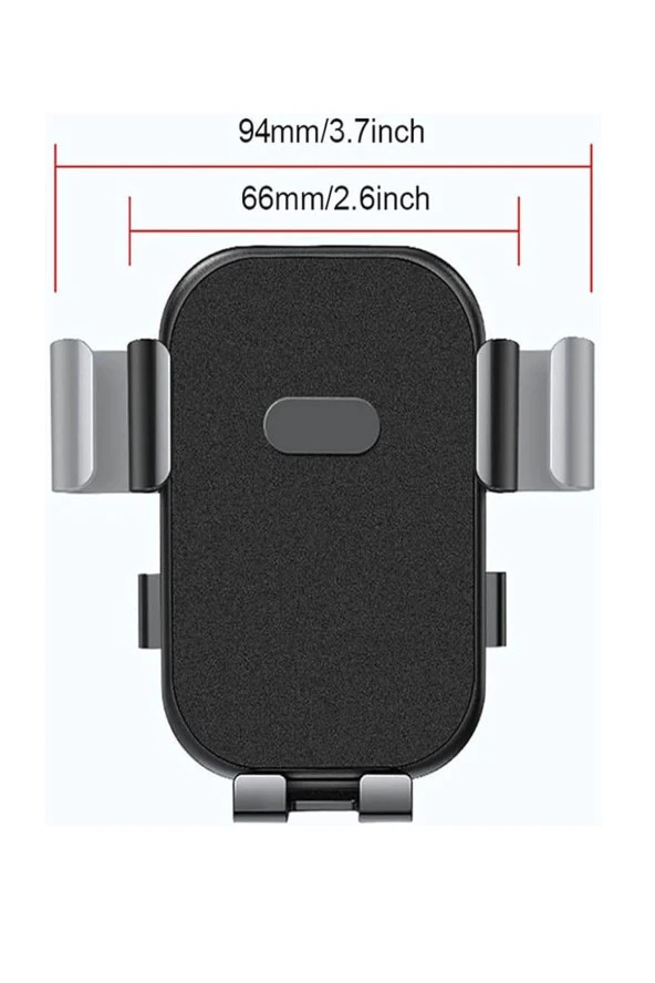 SUPORTE Gidon Bağlantılı Otomatik Kilitli Motorsiklet Telefon Tutucu 4.7-7.2 inç arası telefonlara uyumlu - 3