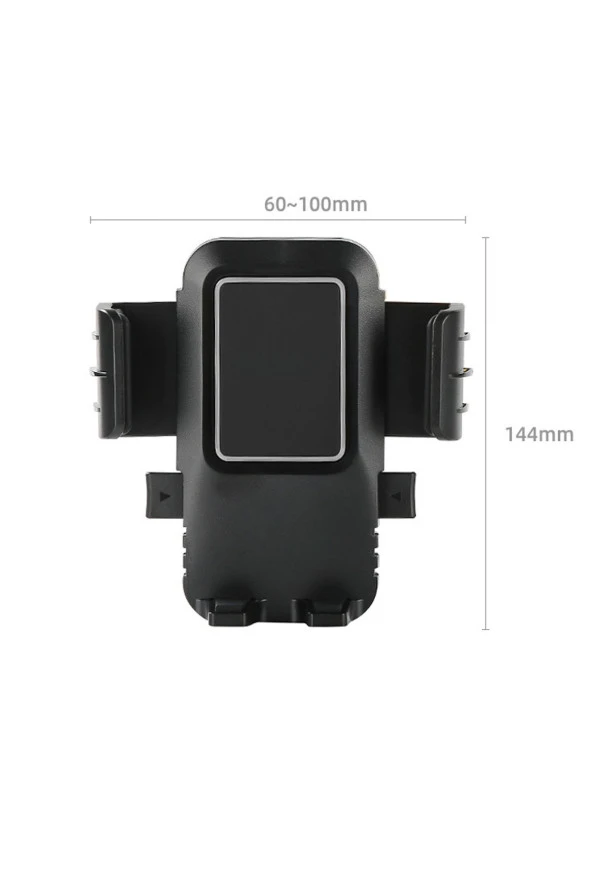 resolut Otomatik Kilitli Gidon Bağlantılı Motosiklet Bisiklet Telefon Tutucu 5-8.2 inç arası telefon uyumlu - Resim 3