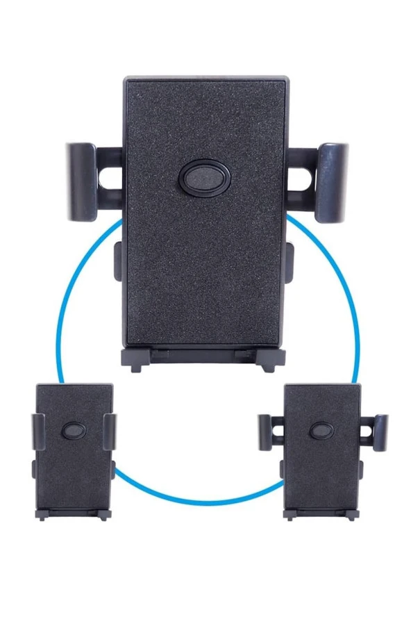 resolut Gidon Bağlantılı Otomatik Kilitli Motosiklet Bisiklet Telefon Tutucu 5-8 inç arası telefon uyumlu - 5