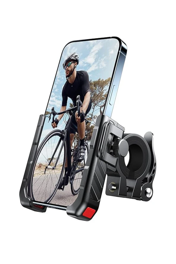 SUPORTE Profesyonel Motosiklet Bisiklet Telefon Tutucu Gidon Bağlantılı 4.6-7.0 inç telefon uyumlu Joyroom - 5