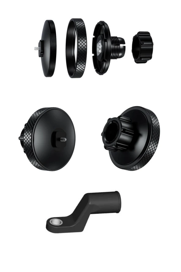 resolut Titreşim Önleyici Modüllü Telefon Tutucu 3.5-7.0 inç arası telefon uyumlu - 4