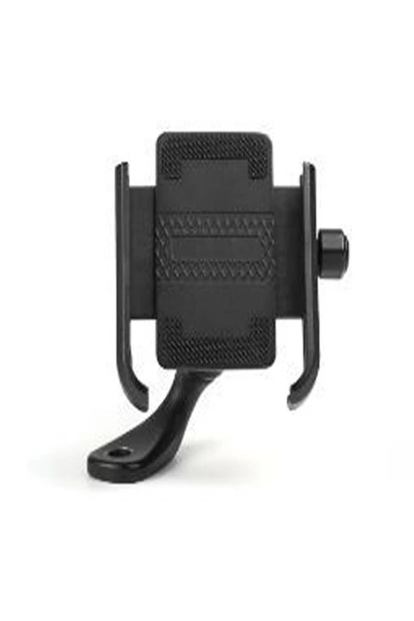 SUPORTE Motosiklet - Bisiklet Telefon Tutucu Alüminyum Gövdeli Ayna bağlantılı 4,7 ila 7,1 inç Uyumlu Siyah ürün görseli 1