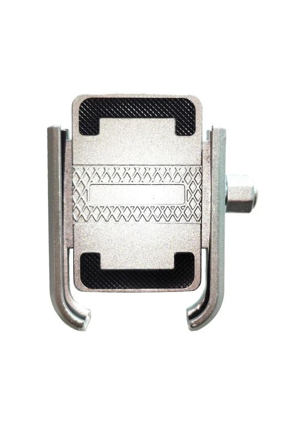 resolut Motosiklet - Bisiklet Telefon Tutucu Alüminyum Gövdeli Gidon bağlantılı 4,7 ila 7,1 inç Uyumlu Gri - 2