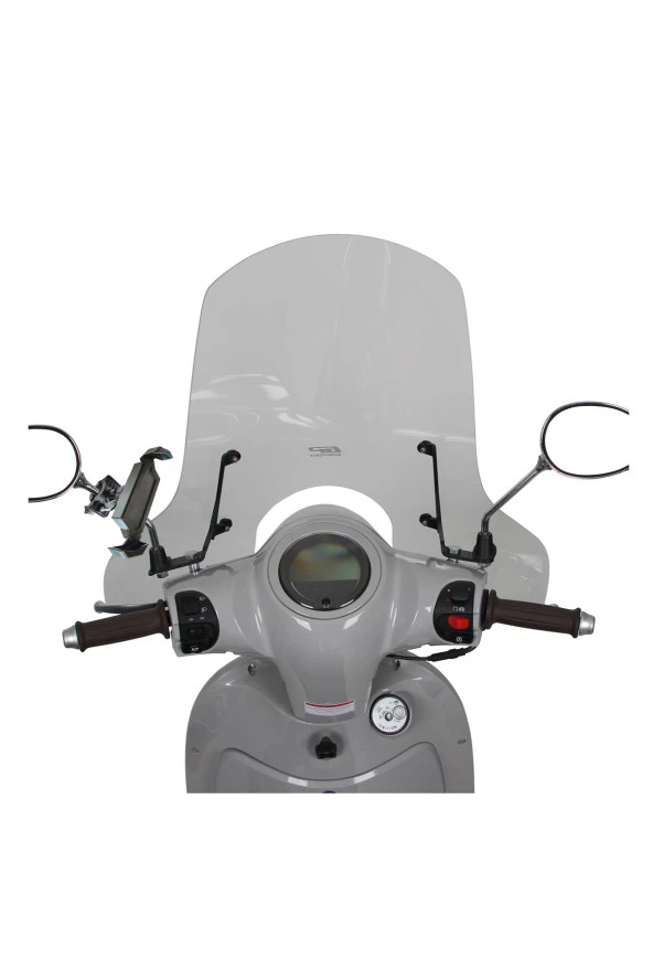 SUPORTE Arora Cappucino Uyumlu Kilit Mekanizmalı Çapraz Suporte Telefon Tutucu Ayna Bağlantılı - 3