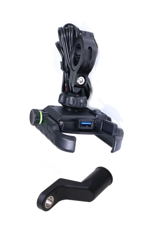 SUPORTE M8 Usb 3.0 Gidon Ve Ayna Bağlantılı 3.5 - 7 Inç Telefon Tutucu - 3