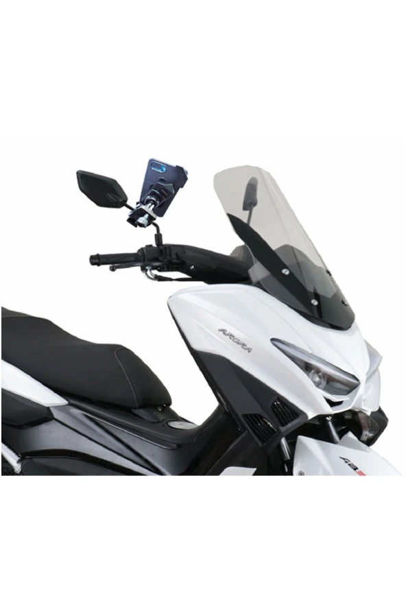 SUPORTE Arora Max T Uyumlu Ayna Bağlantılı Kilit Mekanizmalı Çapraz Suporte Telefon Tutucu - 2