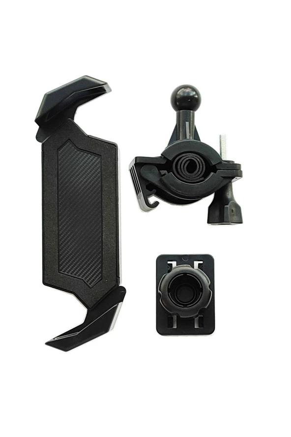 Powertec Mojito Uyumlu Kilit Mekanizmalı Çapraz Suporte Telefon Tutucu Ayna Bağlantılı - 2