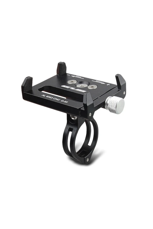 Powertec Bisiklet Motorsiklet Gidon metal Vidali siyah Telefon Tutucu Kr01 - 2