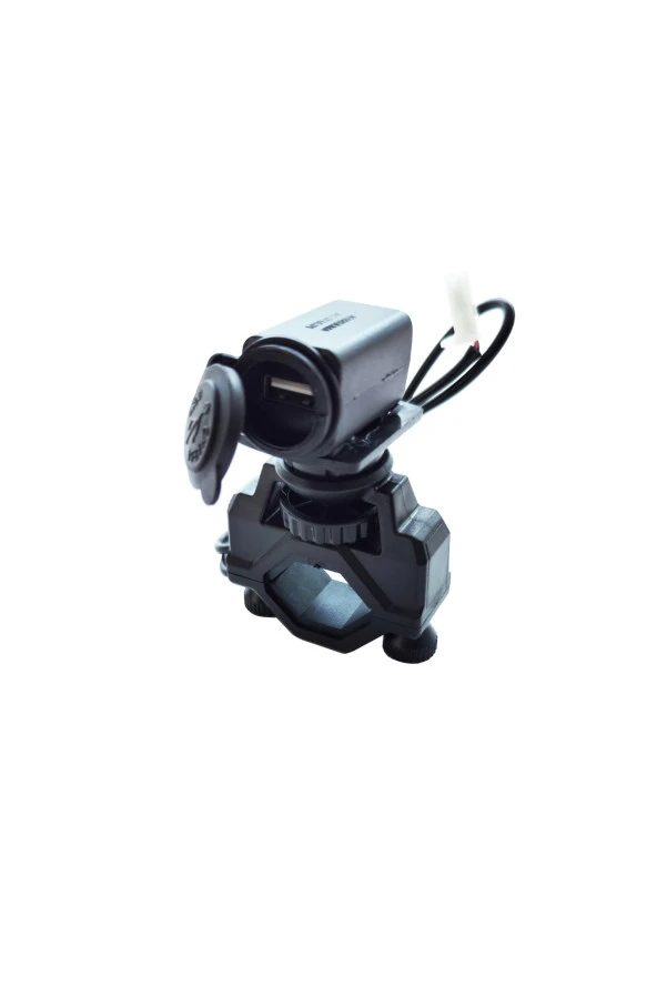 resolut Motosiklet Gidon Bağlantılı Usb Şarj Aparatı