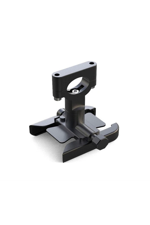 resolut Gidon Ve Ayna Bağlantılı Alüminyum Gövdeli Motosiklet-bisiklet Telefon Tutucu - 4