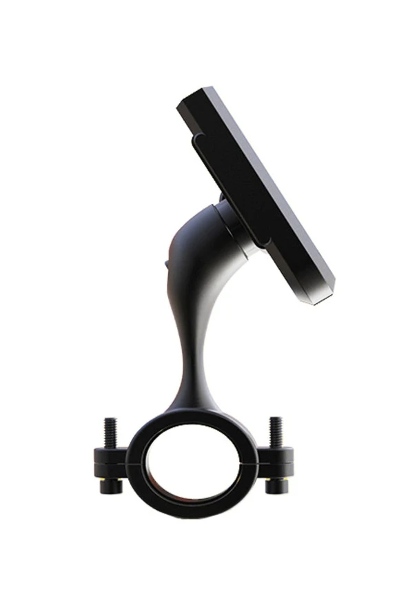 resolut Bisiklet - Motorsiklet - Mtv Telefon Tutucu Metal Gidon Bağlantılı Siyah - Resim 2