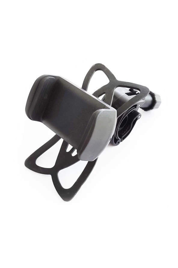 Powertec Beverly Uyumlu Ayna Bağlantılı Telefon Tutucu Black - 4