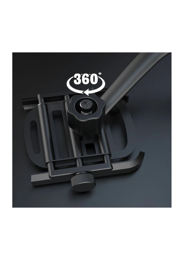 resolut Alüminyum Gövde Ayna Monte Telefon Tutucu Yeni Model - Resim 3