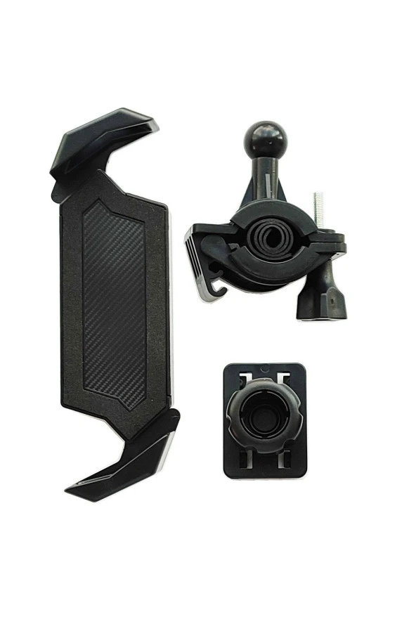 Powertec Vespa Uyumlu Çapraz Suporte Telefon Tutucu Ayna Bağlantılı - 4