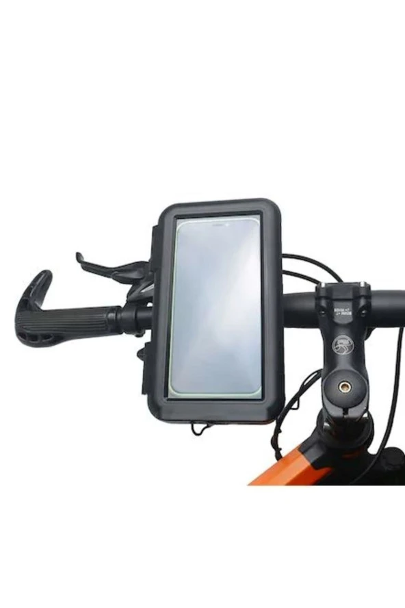 Prosev Suporte Motosiklet Telefon Tutucu Kapalı Model ( 4,7 - 6,8 Inches ) Gidon Bağlantılı - 2