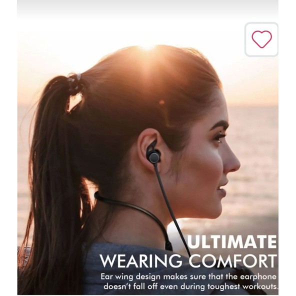 Boyun bandı Bluetooth kulaklık orijinal kulakiçi spor gürültü azaltma kulaklık - 6