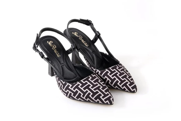 Papuçcity Sprs 02719 8 Cm Topuklu Kadın Stiletto Ayakkabı - 5