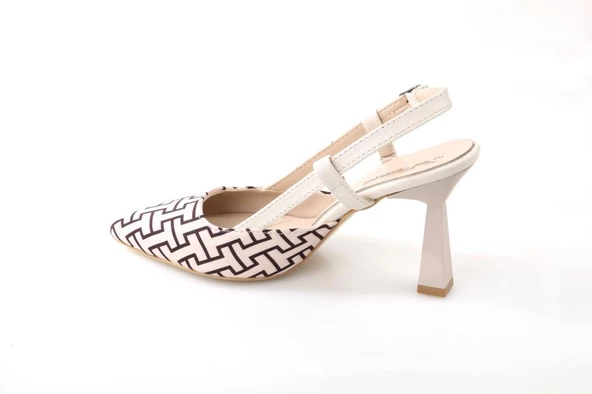 Papuçcity Sprs 02719 8 Cm Topuklu Kadın Stiletto Ayakkabı - 9