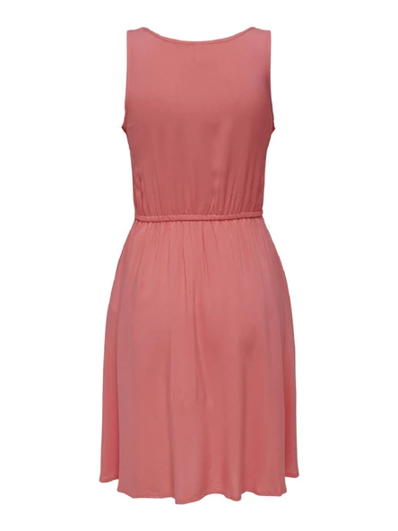 ONLY Bayan Kısa Kolsuz Elbise 15222200 - Resim 7