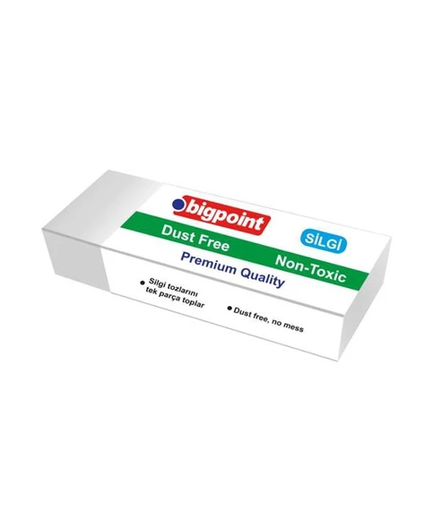 Bigpoint Dust Free Silgi Beyaz Orta Boy 3 lü - 2
