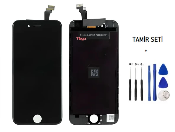 iPhone 6 Lcd Ekran Dokunmatik Orijinal Kalite (LW MARKA) SİYAH + TAMİR SETİ ürün görseli 1