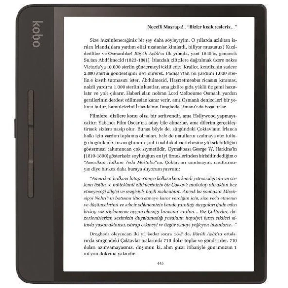 Kobo Forma E-Kitap Okuma Cihazı