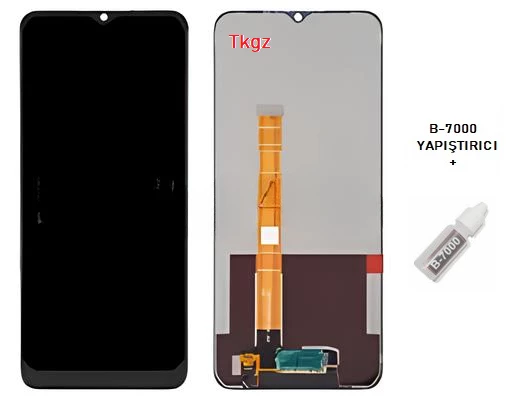 Oppo Realme C25Y Lcd Ekran Dokunmatik Orijinal Kalite + B-7000 - 1