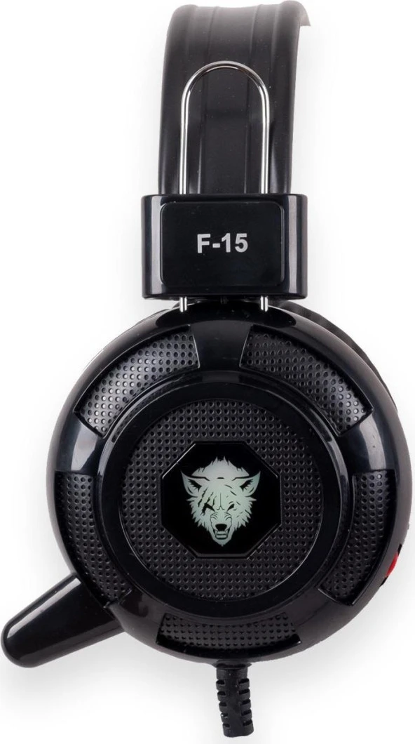 F15-B Mikrofonlu Işıklı Gaming Kulaklık Siyah