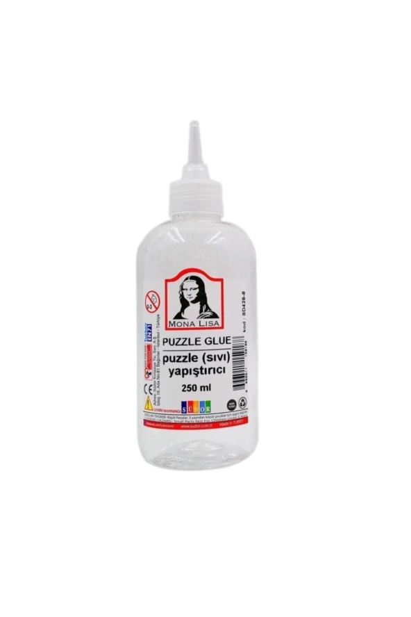 Südor Monalisa Puzzle Sıvı Yapıştırıcı 250 ml Non Toxic En71