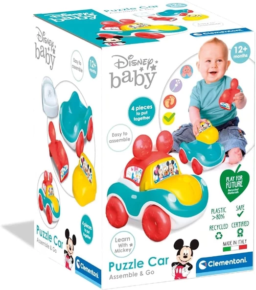 Clementoni 17722 Araba sökülebilir Mickey Minnie - 4