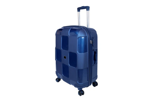 Bagacar IV2 Sert Silikon Kırılmaz Orta Boy Valiz Lacivert - 2