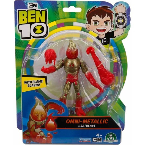 BEN10 Aksiyon Figürleri Metalik Tema Heatblast BEN66A10