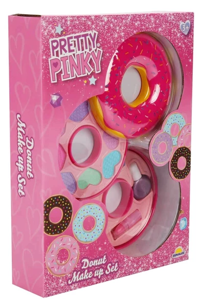 En Tatlı Makyaj Seti: Donut Şekilli 2 Katlı Makyaj Güzellik Seti - 4