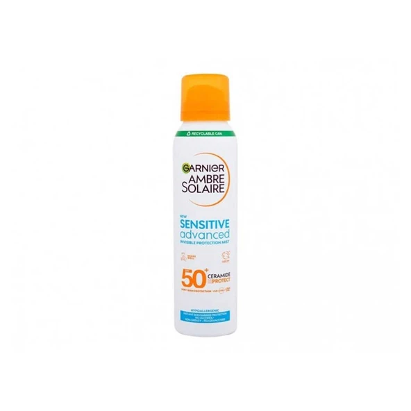 Garnier Ambre Solaire Sensitive Advanced Güneş Koruyucu Mist SPF50+ 150ml - 1