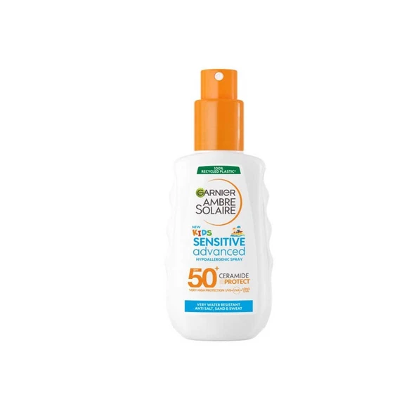 Garnier Ambre Solaire Kids Sensitive Advanced Spray SPF50+ 150ml ürün görseli