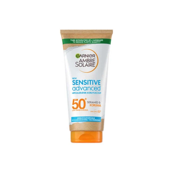 Garnier Ambre Solaire Sensitive Advanced Güneş Koruyucu SPF50+ 175ml ürün görseli
