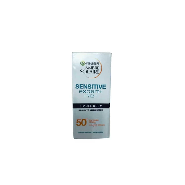 Garnier Ambre Solaire Sensitive Expert Güneş Koruyucu Jel Krem SPF50+ 50ml