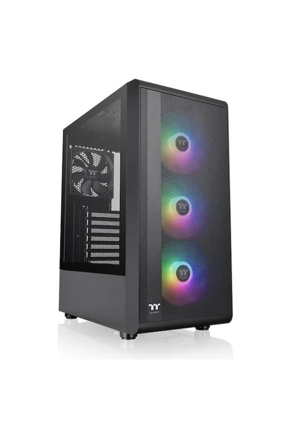 Thermaltake S200 TG CA-3X2-65M1WE-00 650 W 80+ Mid Tower Oyuncu Kasası - 1