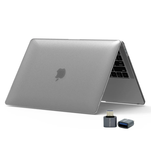 Macbook Pro Kılıf 13inç M1-M2, Kristalline İz Yapmaz A1706 A1708 A1989 A2159 A2251 A2289 A2338 ile Uyumlu ürün görseli