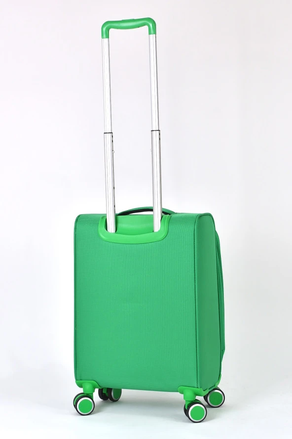 United Colors Of Benetton Ultra Light Kumaş Kabin Boy Valiz Yeşil BNT2400 - Resim 3