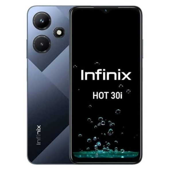 Infinix Hot 30i 4+4gb Ram 128 Gb Siyah (Infinix Türkiye Garantili)