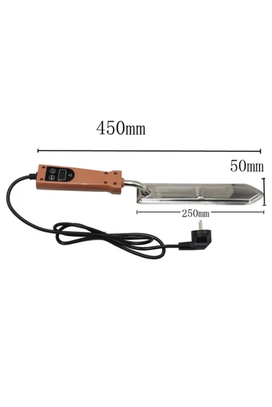 Elektrikli bal kesim bıçağı sıcaklık derece göstergeli - 3