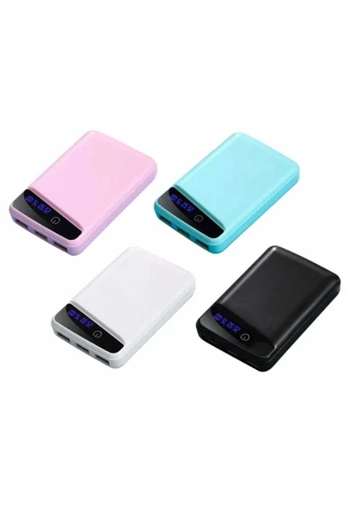 Powerbank Dijital Göstergeli Pil Tak Ömür Boyu Kullan Hızlı Şarz Özellikli - 5
