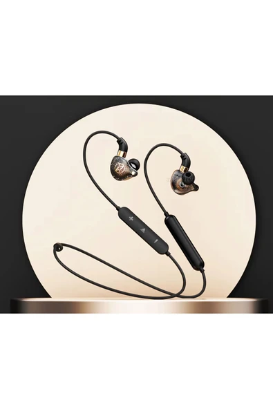 Boyun bandı kulaklık Bluetooth 5.0 mikrofonlu kulaklık bas gürültü iptal kulaklık spor kulakiçi - 4