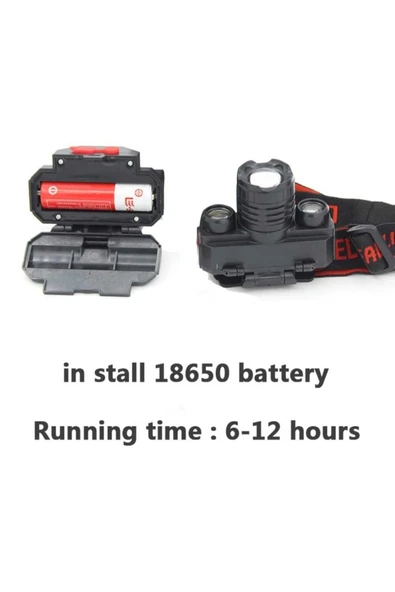 Kamp Kafa Lambası Uzun Menzil Görüş Mesafesli - 7