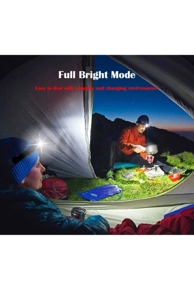 Kamp Kafa Lambası Uzun Menzil Görüş Mesafesli - 8