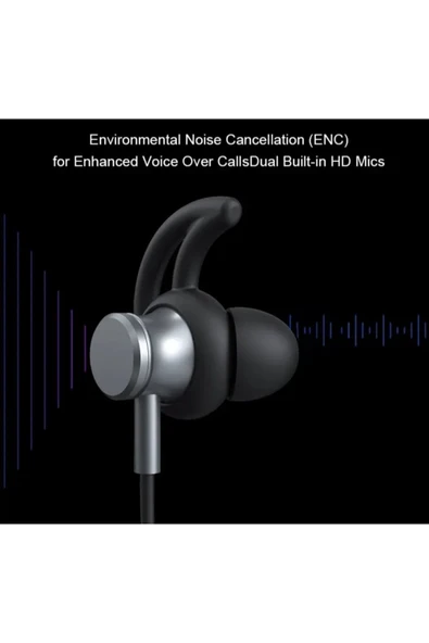 Stereo kulak içi kulaklık evrensel asılı boyun sporcu kulaklığı su geçirmez kulaklık - 4