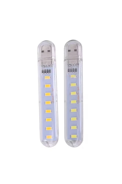 Usb Girişli Led Işık( 1 Adet) Kampta Araçta Kullanmaya Uygun